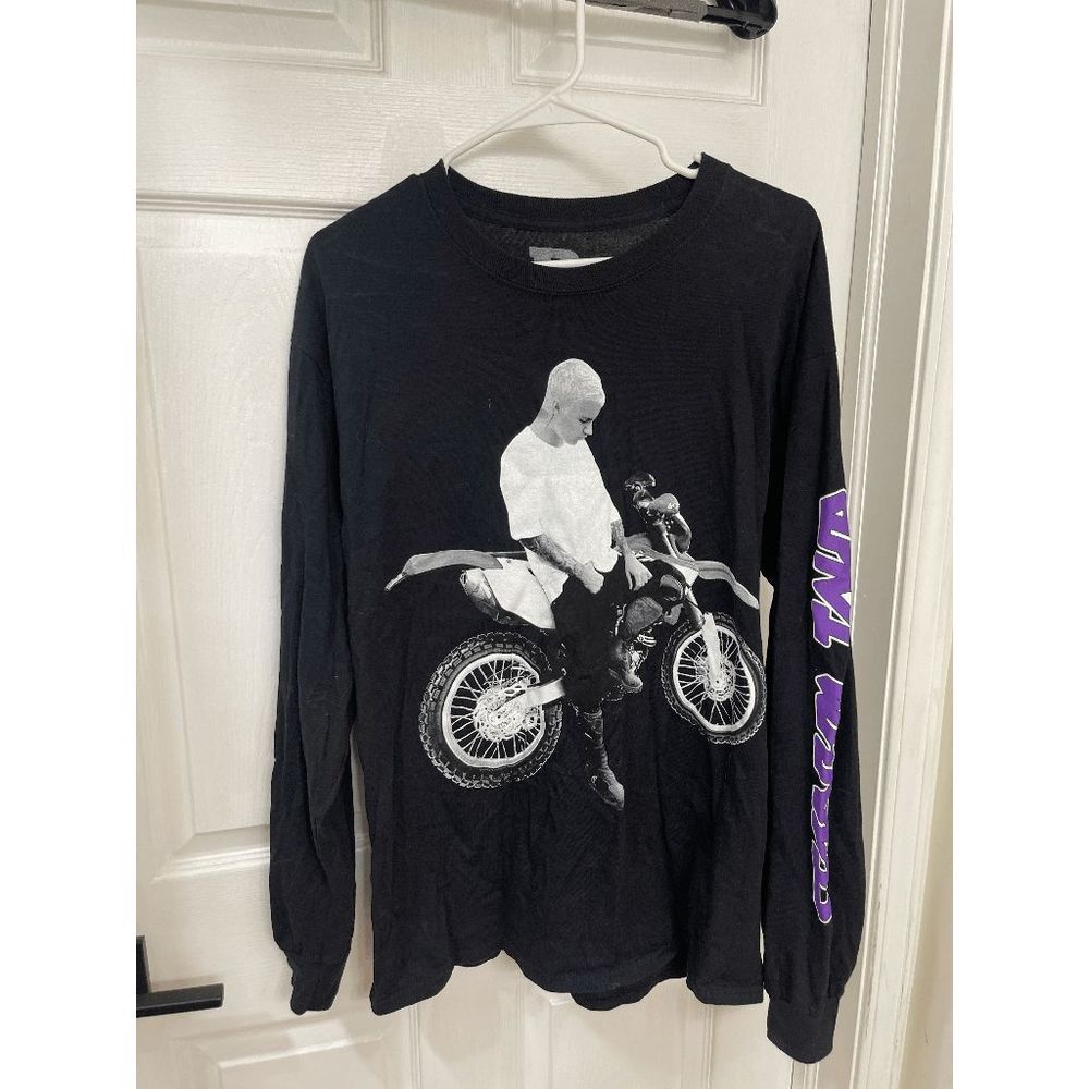 Justin Bieber Team Bieber 2017 Stadium Tour Graphic Band Long Sleeve T-Shirt